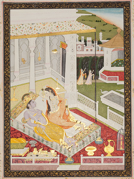洋書 Indian Love Paintings Visions of Love in Indian Painting | Indian & Himalayan Art