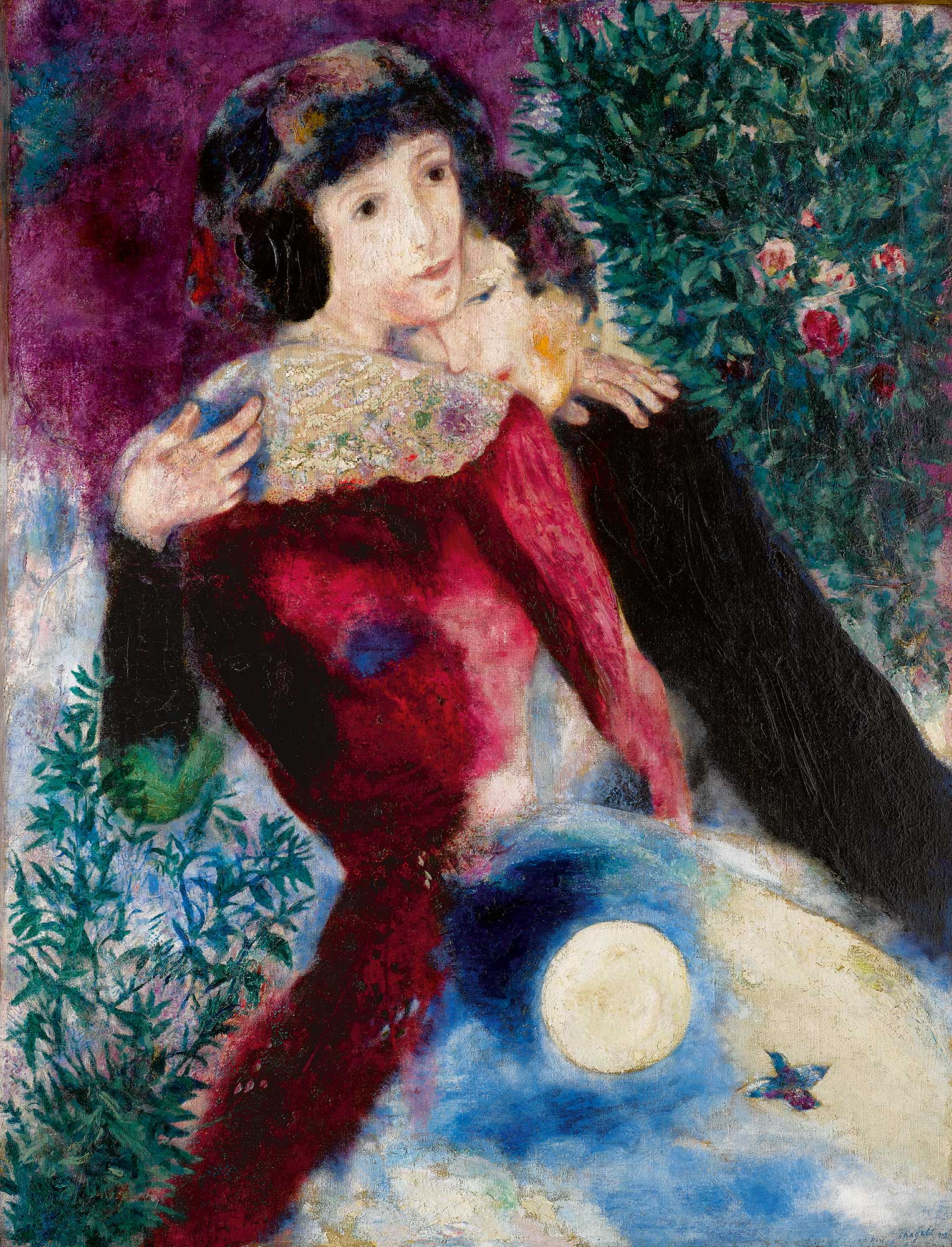 Marc Chagall、LE COUPLE、海外版超希少レゾネ、新品額付 Marc Chagall: Daphnis & Chloe シャガールの挿画による