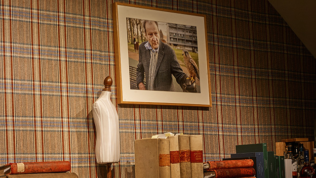 Lucian Freud、Dead Heron、希少画集画、新品高級額、額装付