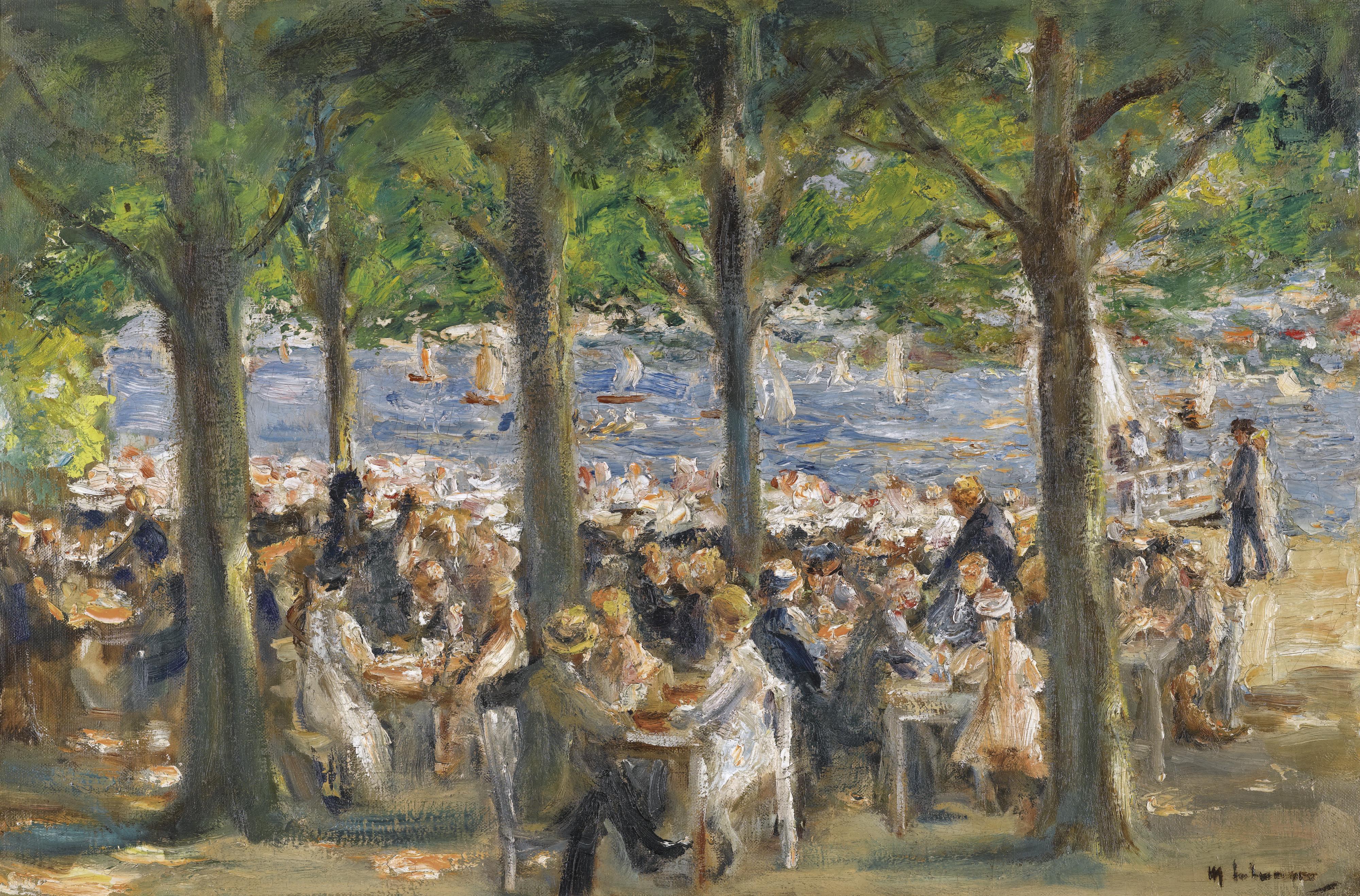 Max Liebermann、WANNSEEGARTEN、海外版超希少レゾネ 330px-