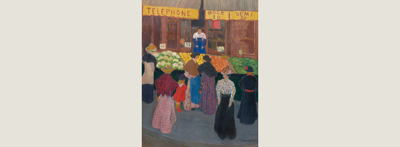 A Very Exciting Discovery': Vallotton's Au Marché to Lead