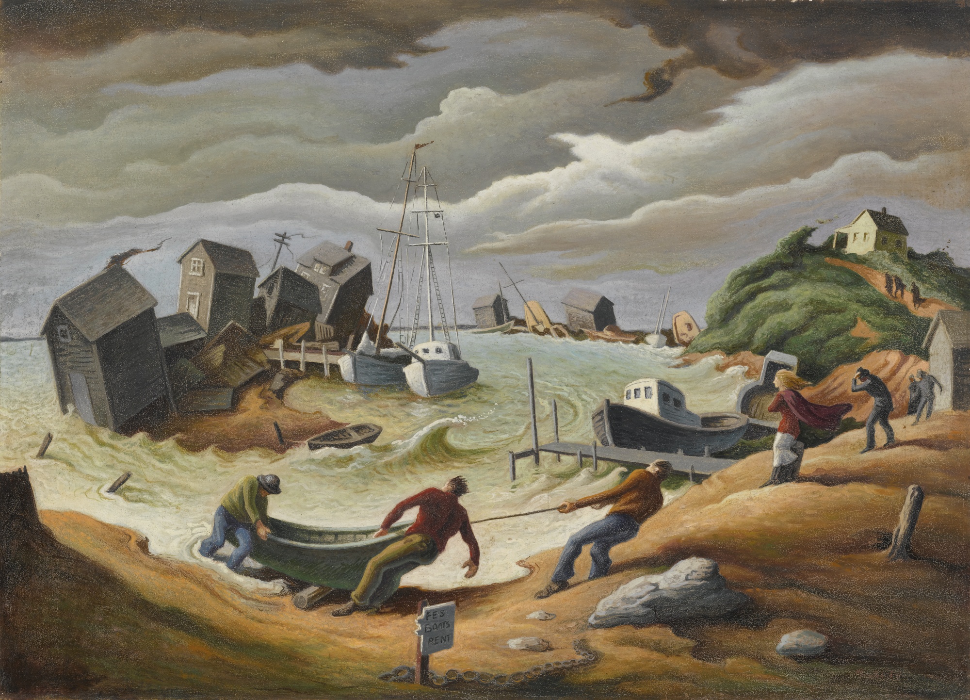 Thomas Hart Benton Paintings Cave Spring Artwork By Thomas Hart Benton