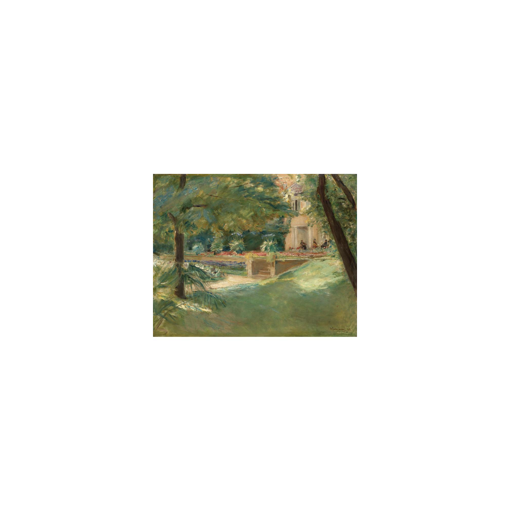 Max Liebermann、WANNSEEGARTEN、海外版超希少レゾネ Liebermann、WANNSEEGARTEN、海外版超希少レゾネ Max