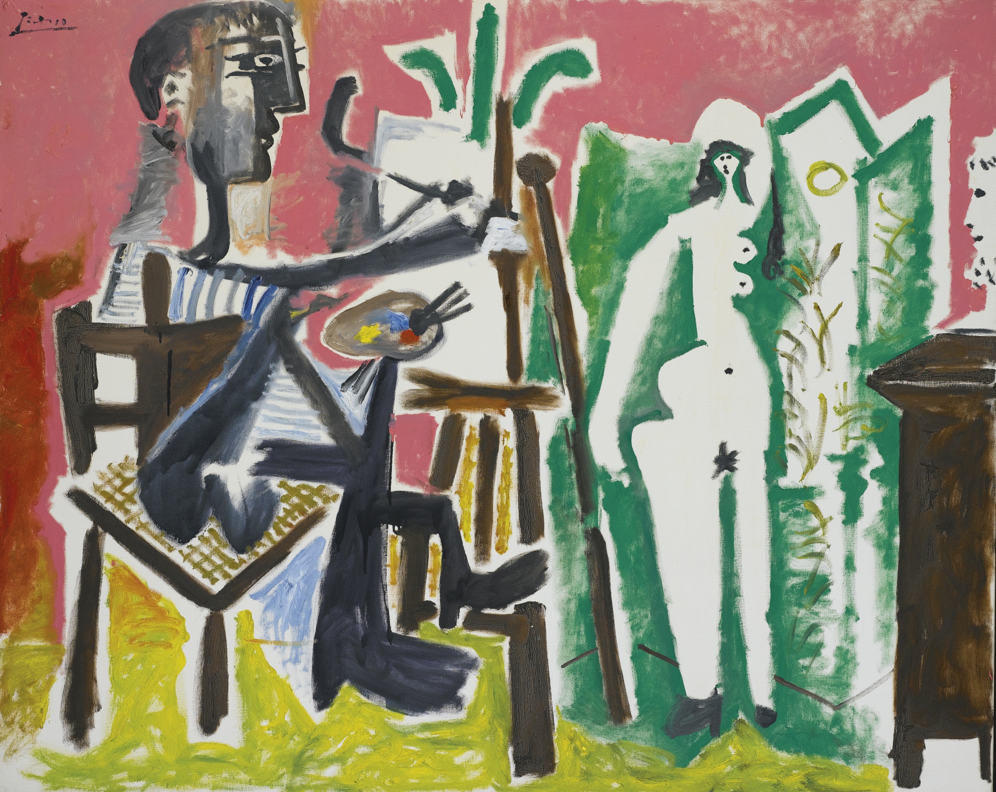 Le Peintre et son modèle